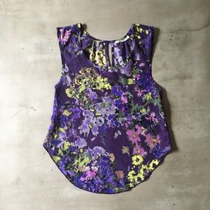 Floral tank top